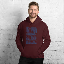Load image into Gallery viewer, Unisex Hoodie - Adventure May Hurt You