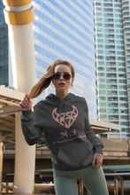 Load image into Gallery viewer, Hooded - LADIES  1850 - Rose Logo - M.F DiamondBull