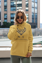 Load image into Gallery viewer, Hooded - LADIES  1850 - Black Logo - M.F DiamondBull