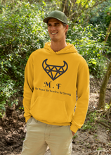 Load image into Gallery viewer, Hooded - MEN`S  1850 - Black Logo - M.F DiamondBull