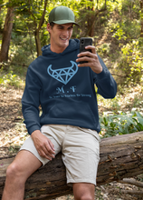 Load image into Gallery viewer, Hooded - MEN`S  1850 - Lighit Blue Logo - M.F DiamondBull
