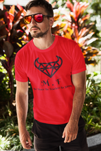 Load image into Gallery viewer, T-SHIRT - MEN`S  2000 - Black Logo - M.F DiamondBull
