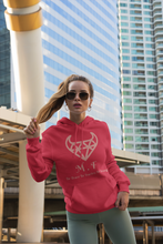 Load image into Gallery viewer, Hooded - LADIES  1850 - Rose Logo - M.F DiamondBull