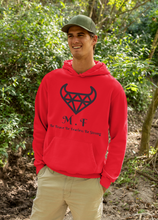 Load image into Gallery viewer, Hooded - MEN`S  1850 - Black Logo - M.F DiamondBull