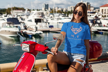 Load image into Gallery viewer, T-SHIRT LADIES - 1000L - Rose Logo - M.F DiamondBull