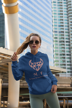 Load image into Gallery viewer, Hooded - LADIES  1850 - Rose Logo - M.F DiamondBull