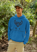 Load image into Gallery viewer, Hooded - MEN`S  1850 - Black Logo - M.F DiamondBull