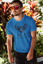 Load image into Gallery viewer, T-SHIRT - MEN`S  2000 - Black Logo - M.F DiamondBull
