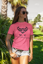 Load image into Gallery viewer, T-SHIRT LADIES - 1000L - Black Logo - M.F DiamondBull