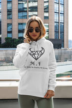 Load image into Gallery viewer, Hooded - LADIES  1850 - Black Logo - M.F DiamondBull