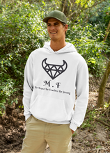 Load image into Gallery viewer, Hooded - MEN`S  1850 - Black Logo - M.F DiamondBull