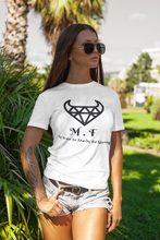 Load image into Gallery viewer, T-SHIRT LADIES - 1000L - Black Logo - M.F DiamondBull