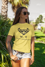 Load image into Gallery viewer, T-SHIRT LADIES - 1000L - Black Logo - M.F DiamondBull