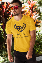 Load image into Gallery viewer, T-SHIRT - MEN`S  2000 - Black Logo - M.F DiamondBull