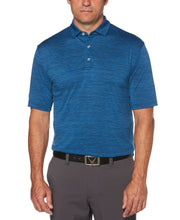 Load image into Gallery viewer, CALLAWAY BROKEN STRIPE TEXTURE POLO. CGM737