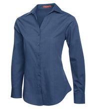 Load image into Gallery viewer, COAL HARBOUR® TEXTURED CROSSHATCH WOVEN LADIES' SHIRT. L6004