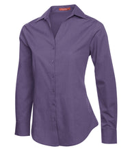 Load image into Gallery viewer, COAL HARBOUR® TEXTURED CROSSHATCH WOVEN LADIES' SHIRT. L6004