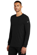 Load image into Gallery viewer, NIKE® Dri-FIT COTTON/POLY LONG SLEEVE TEE. NKBQ5230