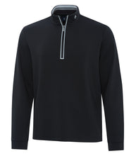 Load image into Gallery viewer, ORIGINAL PENGUIN ® CLUBHOUSE MOCK ¼ ZIP PULLOVER. OGKSA049
