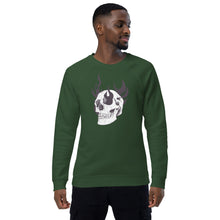 Load image into Gallery viewer, Unisex organic raglan sweatshirt