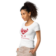 Load image into Gallery viewer, Women’s basic organic t-shirt